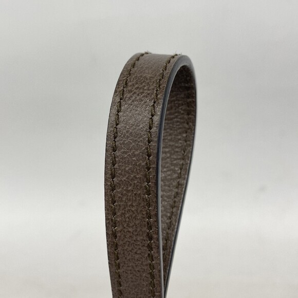 GUCCI Authentic Brown Leather Shoulder Bag - Picture 7 of 9